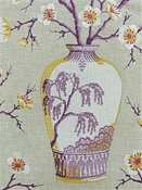 Katsuma Lilac Embroidery P Kaufmann Fabric